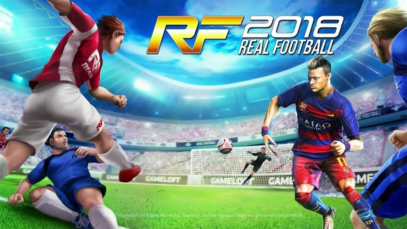 Real Football 2018 Mod Android Offline Apk Data Download
