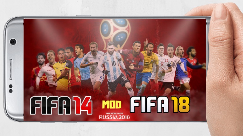 FIFA 14 Mod World Cup Russia 2018 Android Download