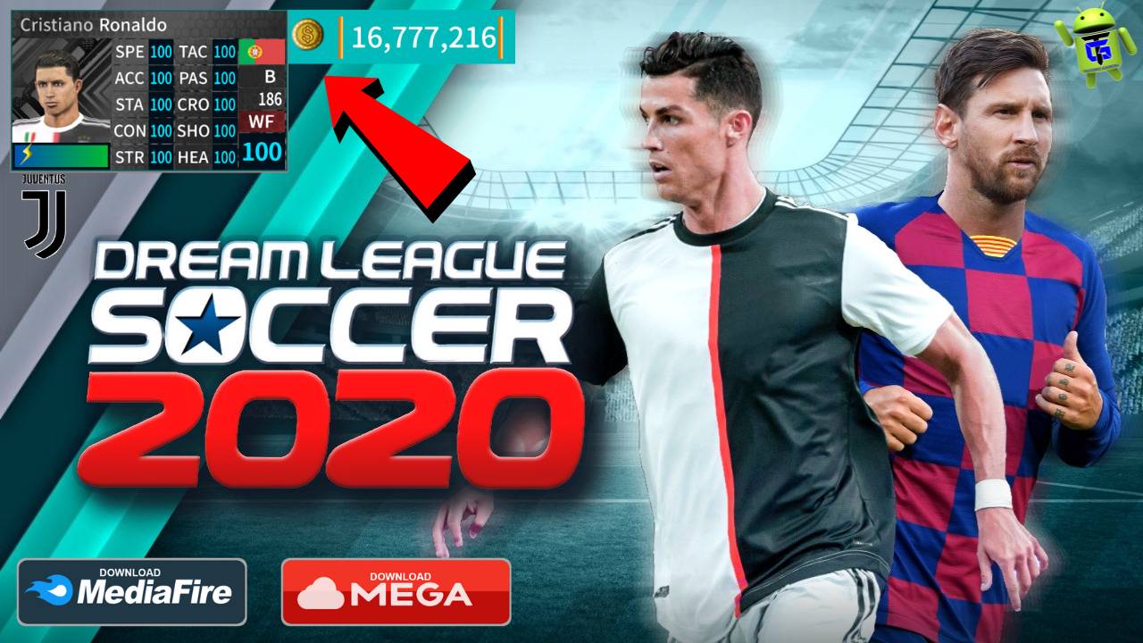 Dream League Soccer 2020 APK Mod Money Juventus Update Download