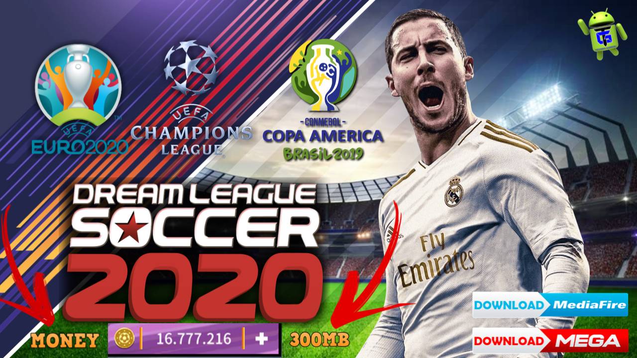 Dream League Soccer 2020 Mod APK OBB Data Money Update Download