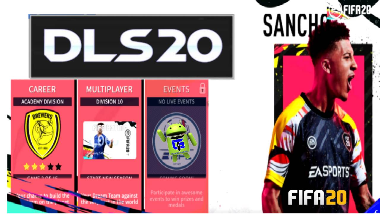 DLS 20 Mod FIFA 20 Android Unlimited Player Download