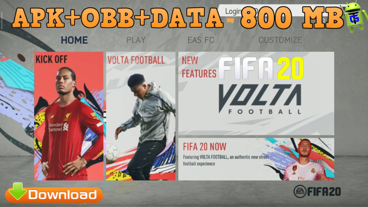 FIFA 20 Android Mod APK English Version Kits 2021 Download