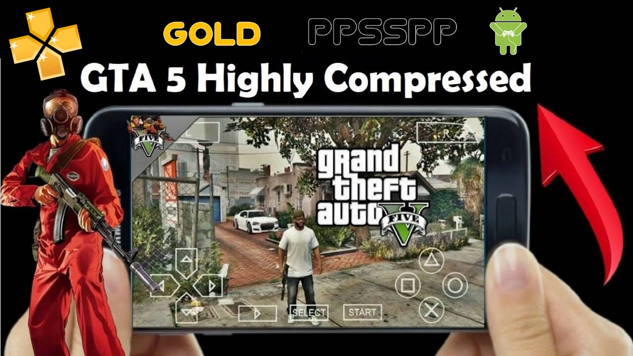 GTA 5 PPSSPP ISO File For Android Download