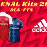 Arsenal New Kits 2021 for DLS 20 Logo FTS