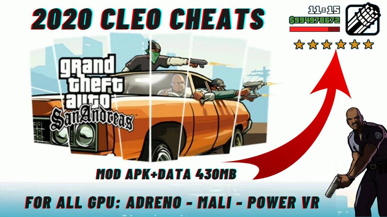 Download Gta SA Lite Compressed CLEO Cheats Android