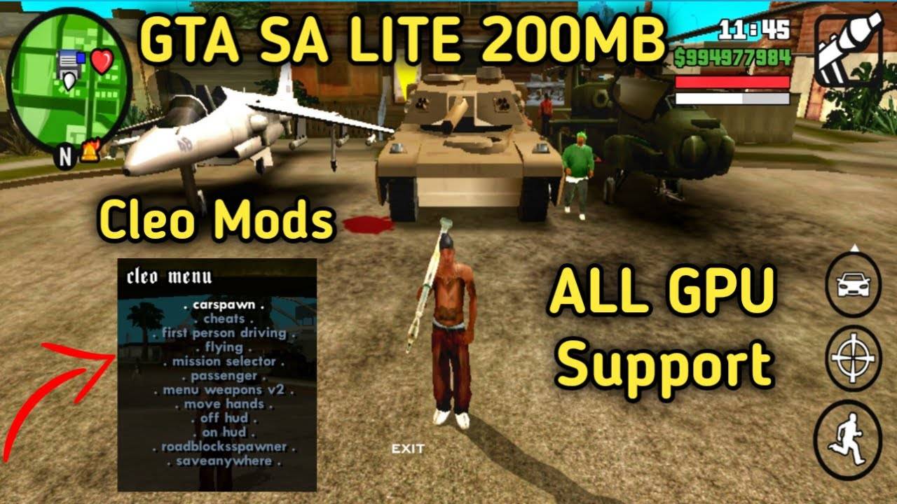 GTA SA Lite Apk Mod Download