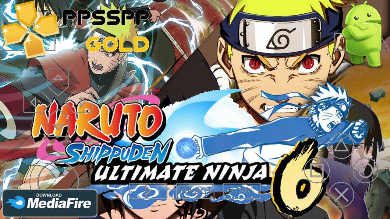 Download Naruto Shippuden Ultimate Ninja 6 PPSSPP Mod Android