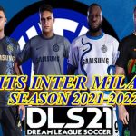 Inter Milano Kits 2022 DLS 21 FTS Dream League Soccer