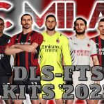 AC Milan Kits 2022 DLS - FTS Dream League Soccer
