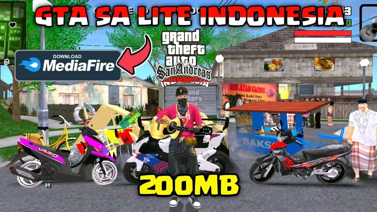 Download GTA SA Apk Lite Mod Indonesia