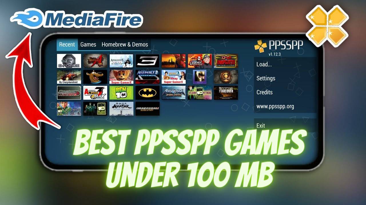 Download Best PPSSPP Android Games Under 100MB