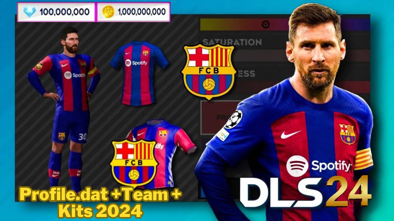 Download DLS 24 Profile dat Barcelona Kits 2024